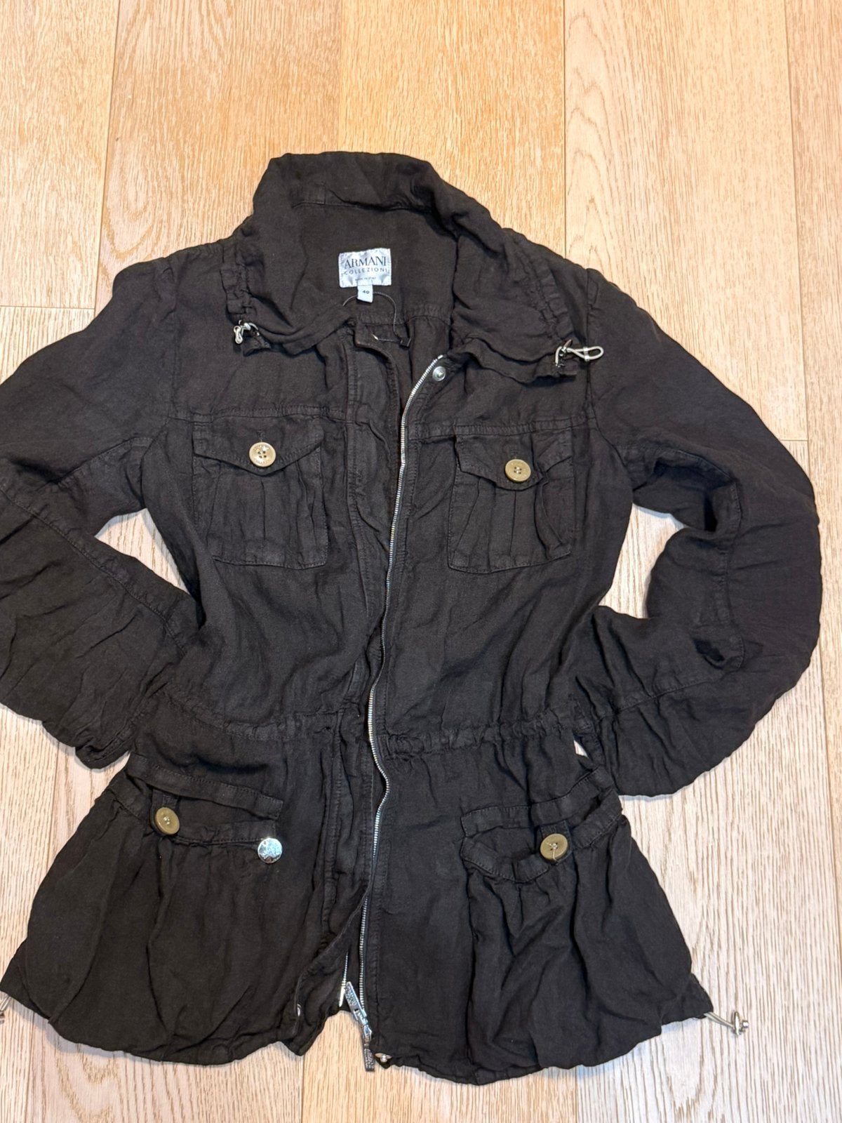 Veste Armani T36, Vêtements | Femmes, Vestes | Été, Comme neuf, Noir, Enlèvement ou Envoi