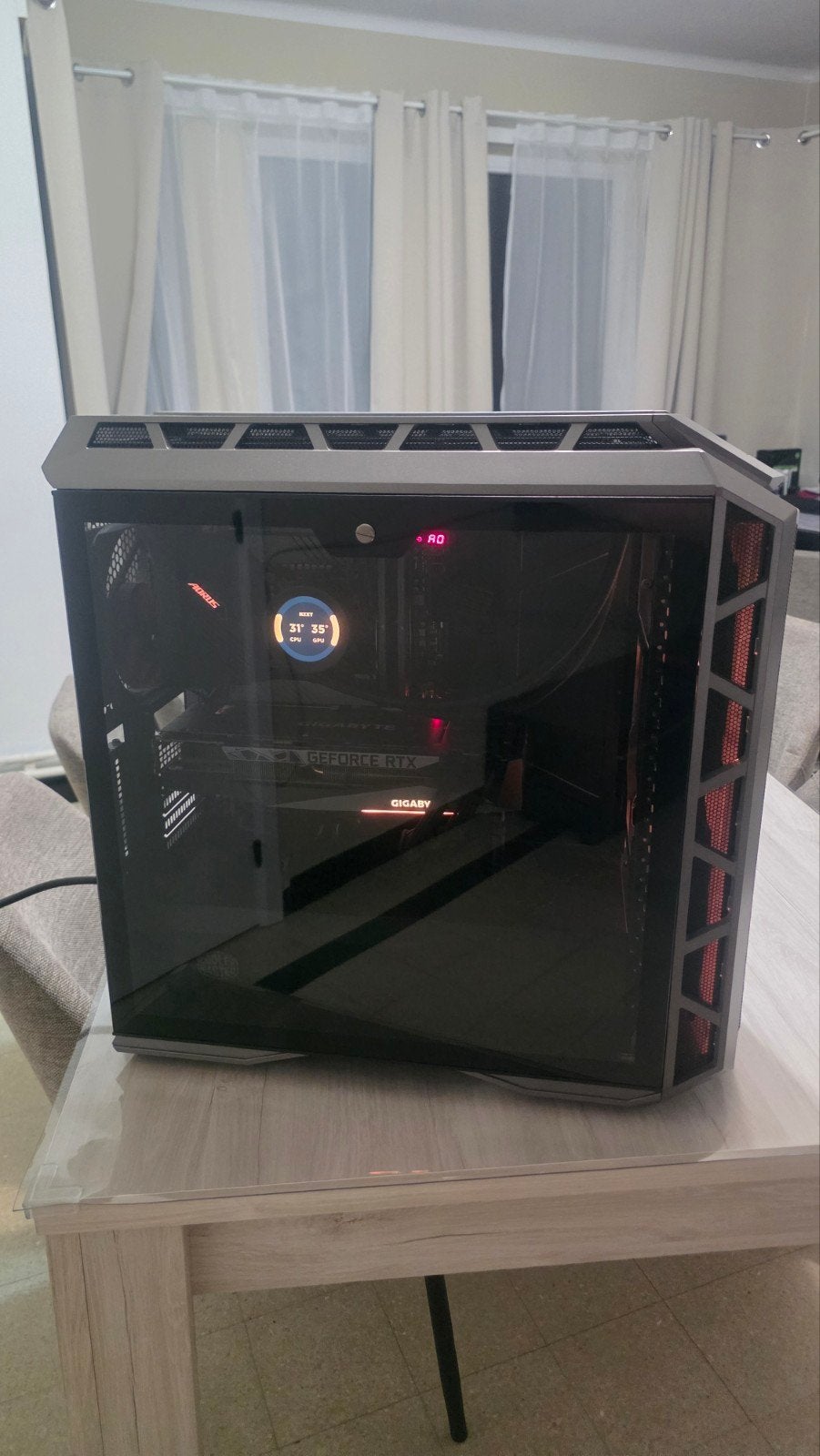 Gaming Pc I9-12900k , 3080Ti , 16 GB Ram, Intel Core i9, Ophalen of Verzenden, Zo goed als nieuw, Gaming