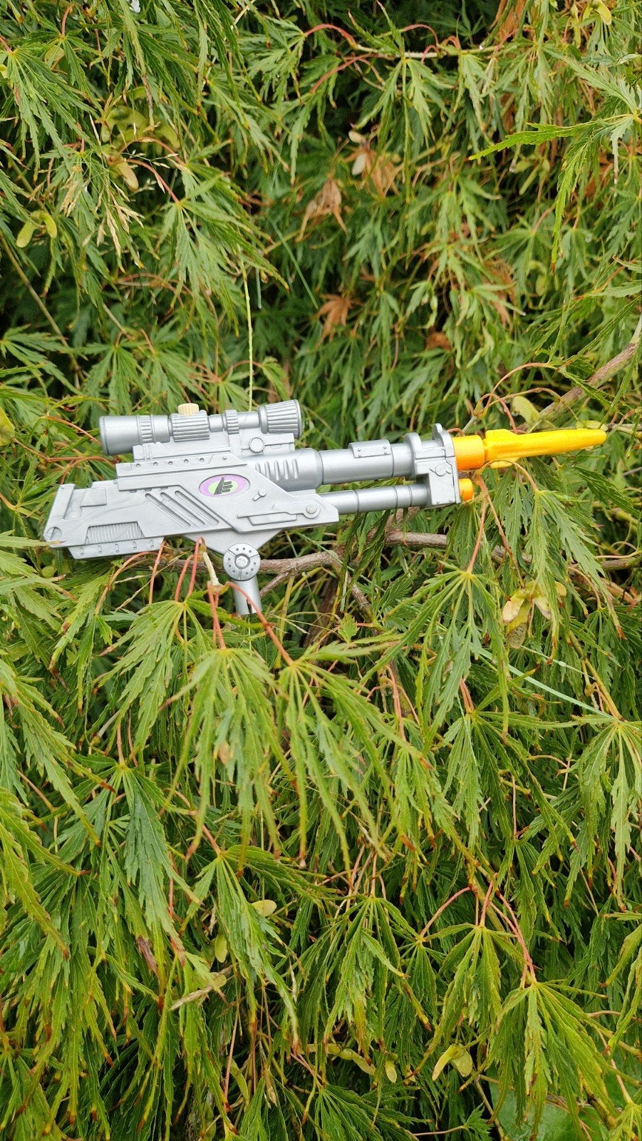 Action Man "Jungle Assault N-Tek Blaster speelgoedwapen", Ophalen
