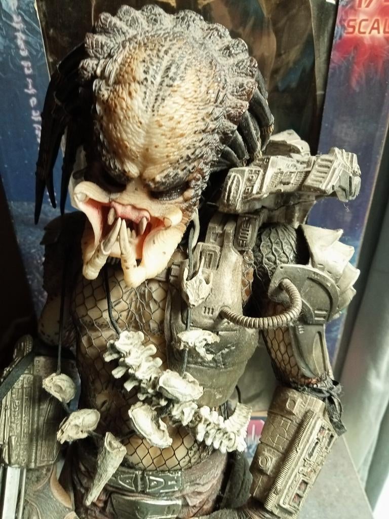 Predator 1/4 scale NECA, Ophalen of Verzenden, Gebruikt