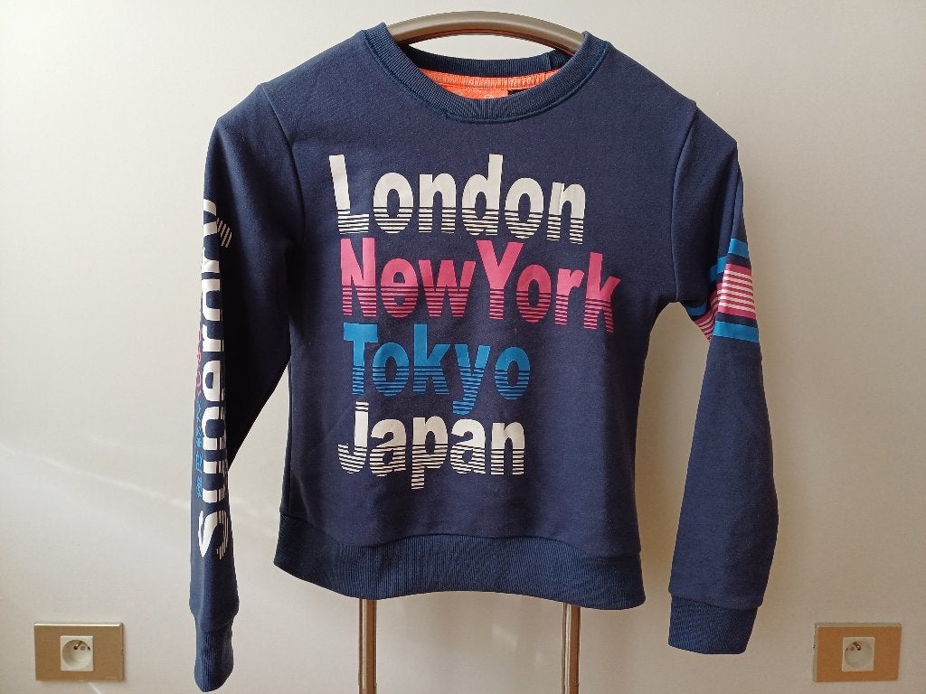 Superdry pull femme – Taille M, Vêtements | Femmes, Pulls & Gilets, Comme neuf, Taille 38/40 (M), Bleu, Enlèvement ou Envoi