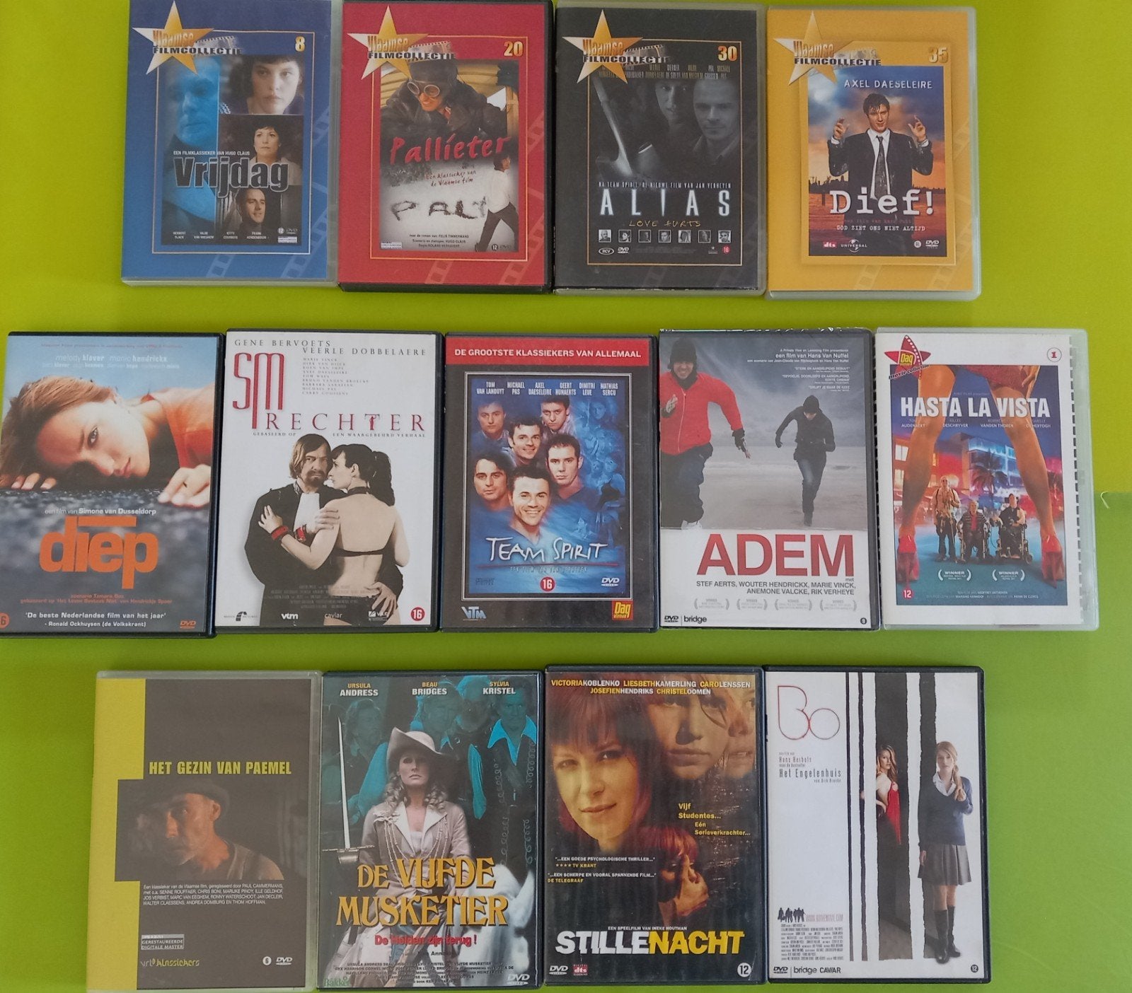vlaamse films op dvd - 2€/dvd, Cd's en Dvd's, Dvd's | Nederlandstalig, Ophalen