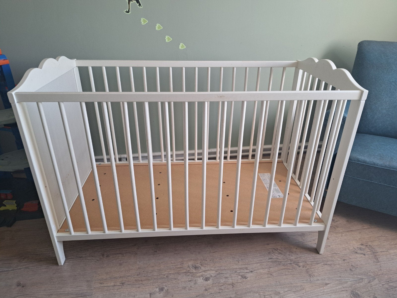 Babybedje ikea verstelbaar in verschillende niveaus, Ophalen