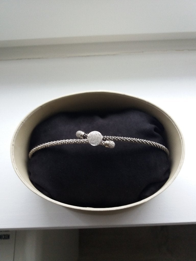 RING EN ARMBAND IN ZILVER, Bijoux, Sacs & Beauté, Bracelets, Enlèvement ou Envoi, Neuf, Argent, Argent