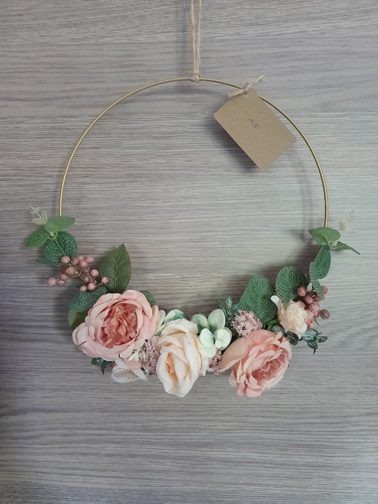 Flowerhoop, Huis en Inrichting, Ophalen, Nieuw, Krans, Kunststof
