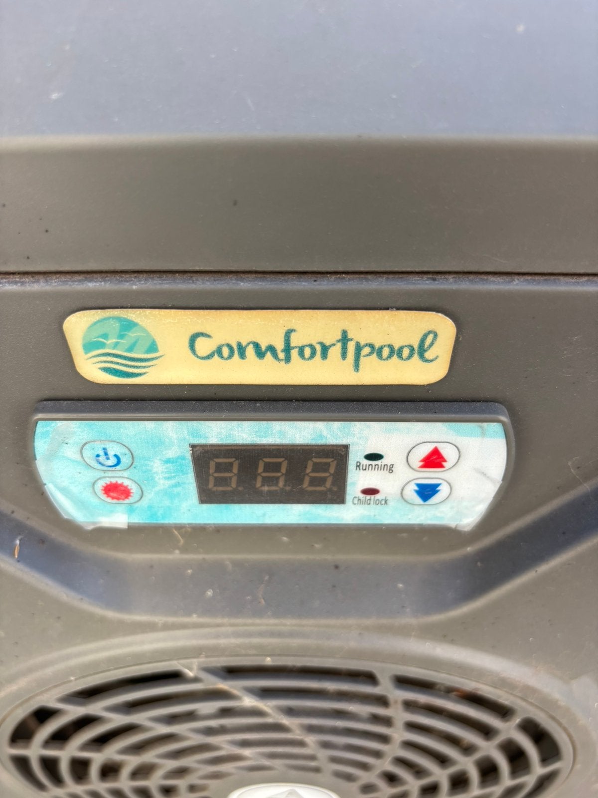 Zwembad WARMTEPOMP, Ophalen, Gebruikt