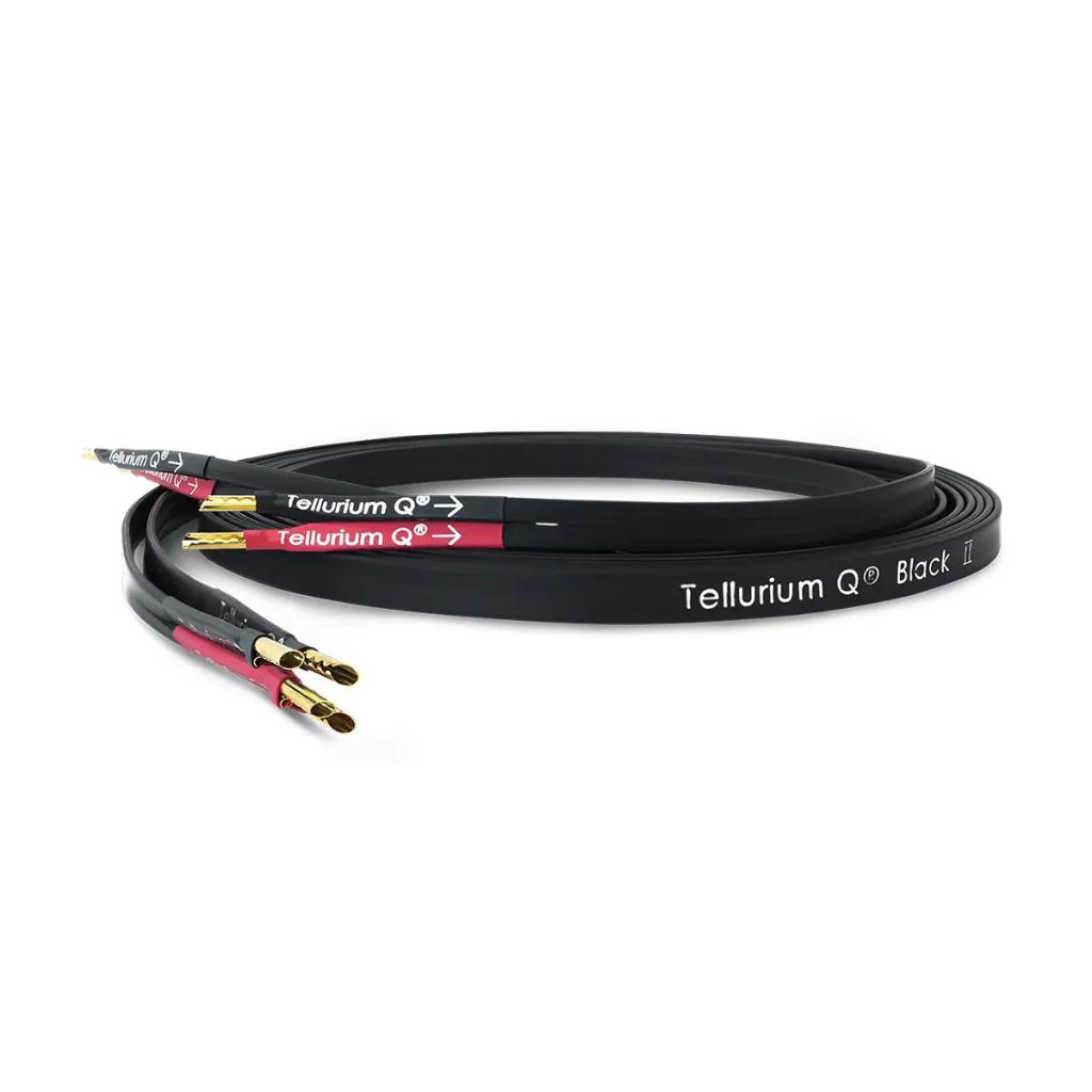 Tellurium Q Black II Speakerkabel, Enlèvement ou Envoi, Neuf, 2 à 5 mètres, Câble de haut-parleur