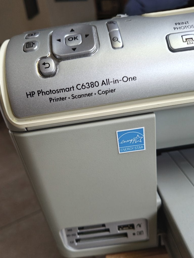 Printer HP Photosmart C6380, Computers en Software, Printers, Gebruikt, Printer, Inkjetprinter, Kleur printen