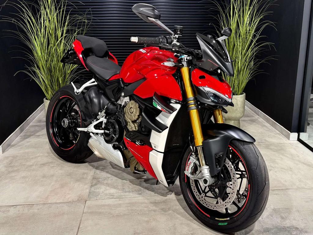Ducati Streetfighter V4S OHLINS" 18.995KM ETAT NEUF ! PAPiER, Motoren, Bedrijf, Meer dan 35 kW, Traction Control, 1103 cc