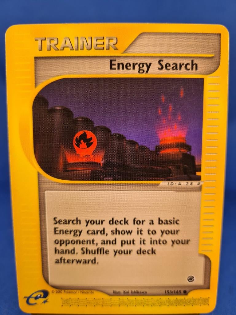 Energy Search 153/165 - Expedition Base Set, Hobby en Vrije tijd, Verzenden, Gebruikt