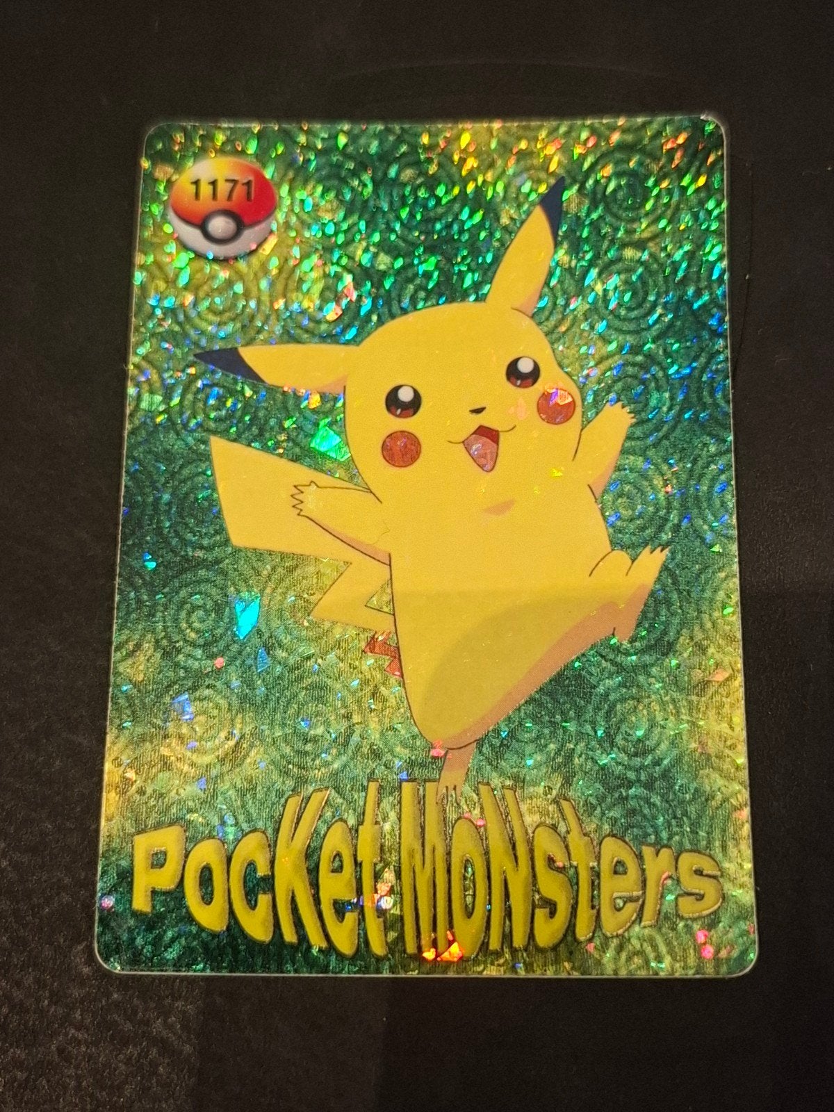 Autocollant automatique Pokémon Pocket Monsters vintage #117
