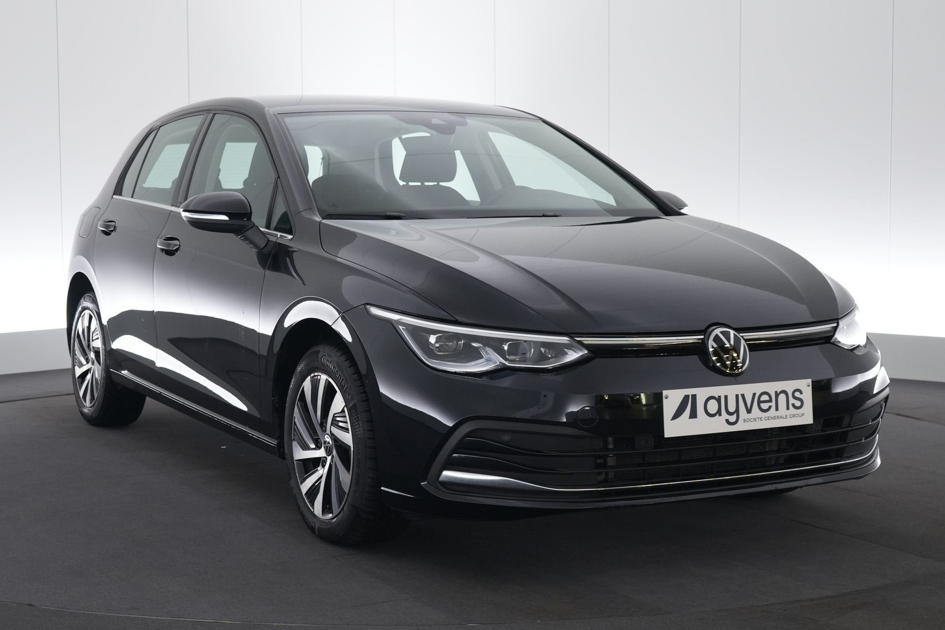(2EBE262) VOLKSWAGEN GOLF VIII, Auto's, Gebruikt, Alcantara, Zwart, Plug-in hybride