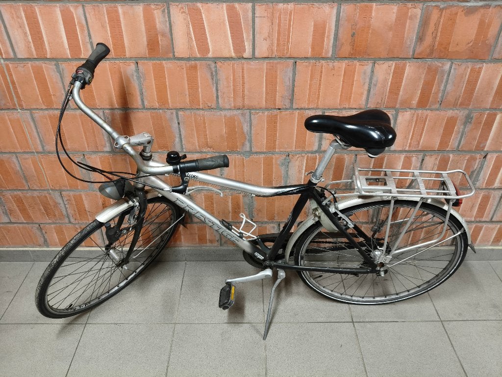 Herenfiets Prestige, Ophalen, Gebruikt, Velgrem, Versnellingen