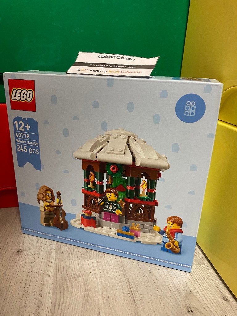 Lego Kerst - 40778 - Winter Gazebo, Kinderen en Baby's, Ophalen, Overige thema's, Lego, Nieuw