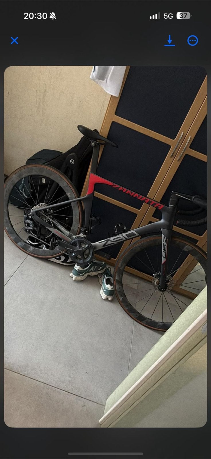 Zannata z90 m54, Fietsen en Brommers, Ophalen, Zo goed als nieuw, Carbon