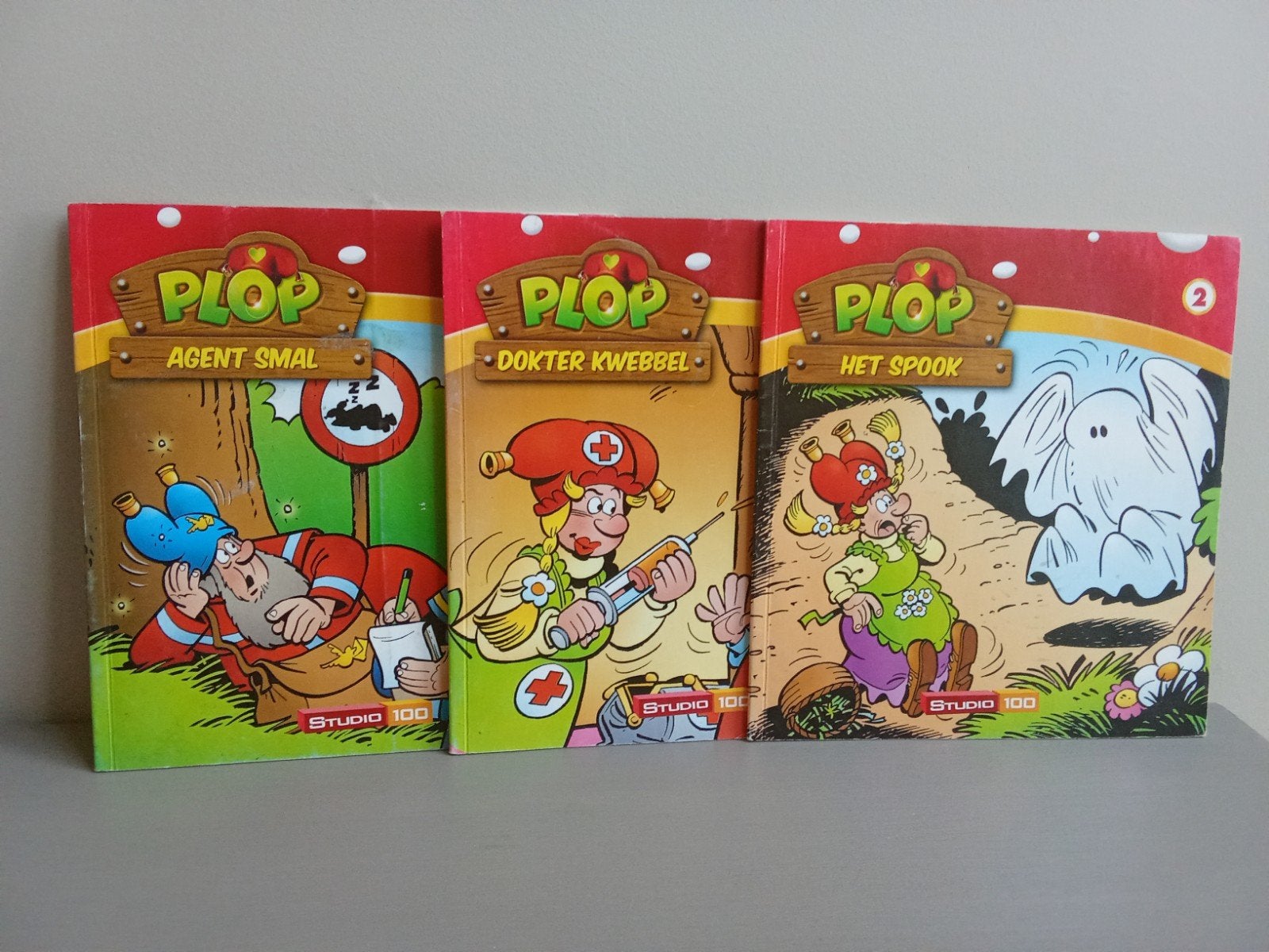PLOP leesboekjes, Enlèvement