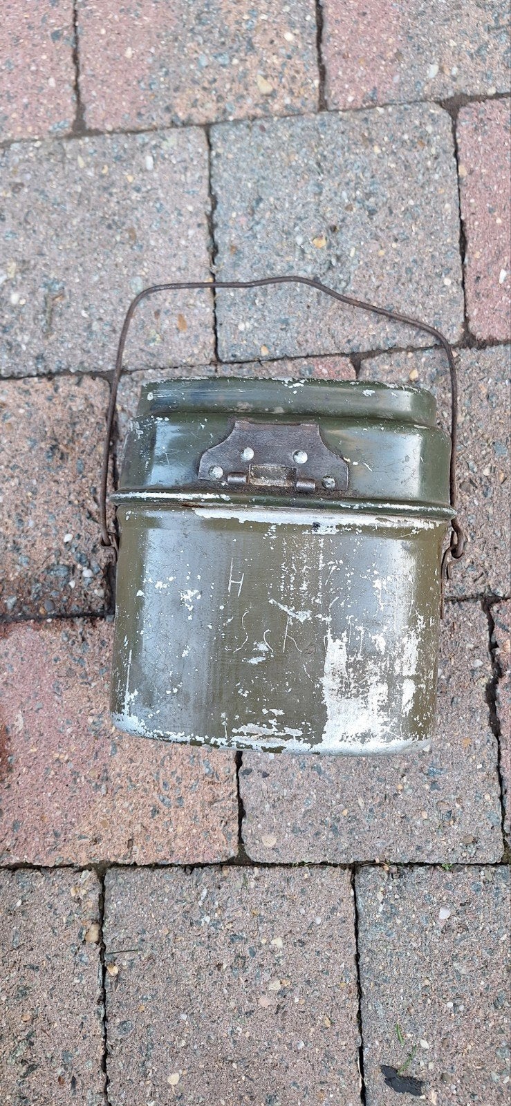 Duitse kom, Ophalen
