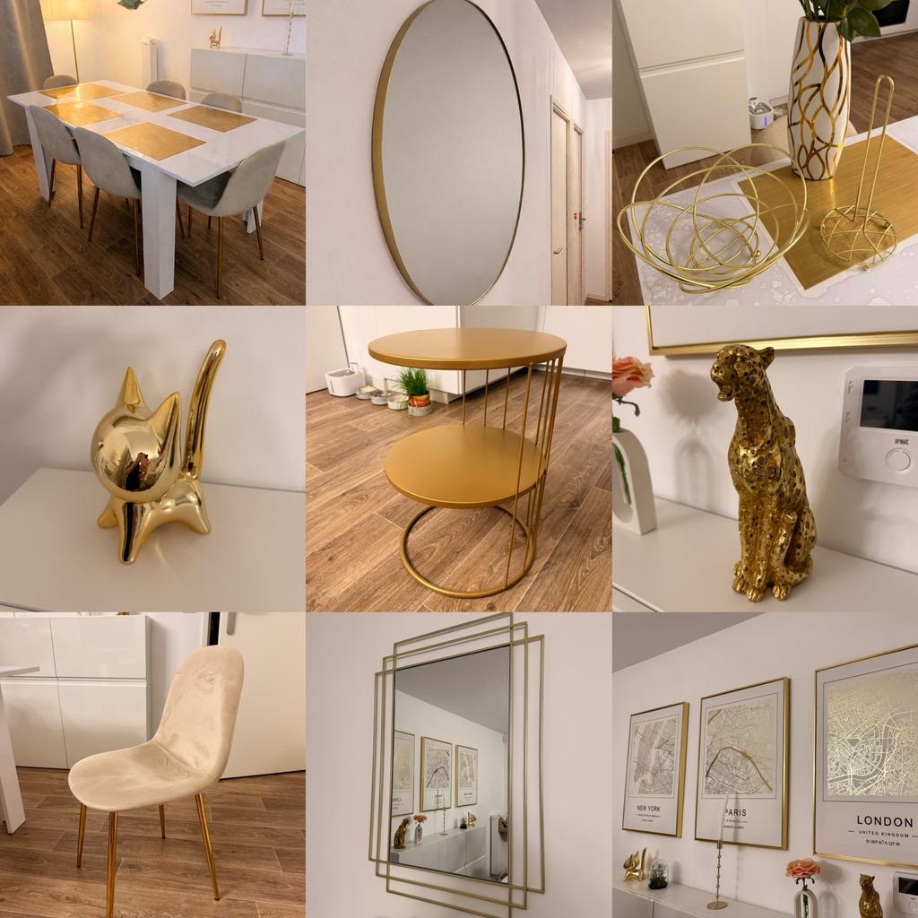 VERKOOP MEUBELS EN INRICHTING — MODERNE/CHIQUE STIJL, Huis en Inrichting, Woonaccessoires | Overige, Zo goed als nieuw, Overige materialen