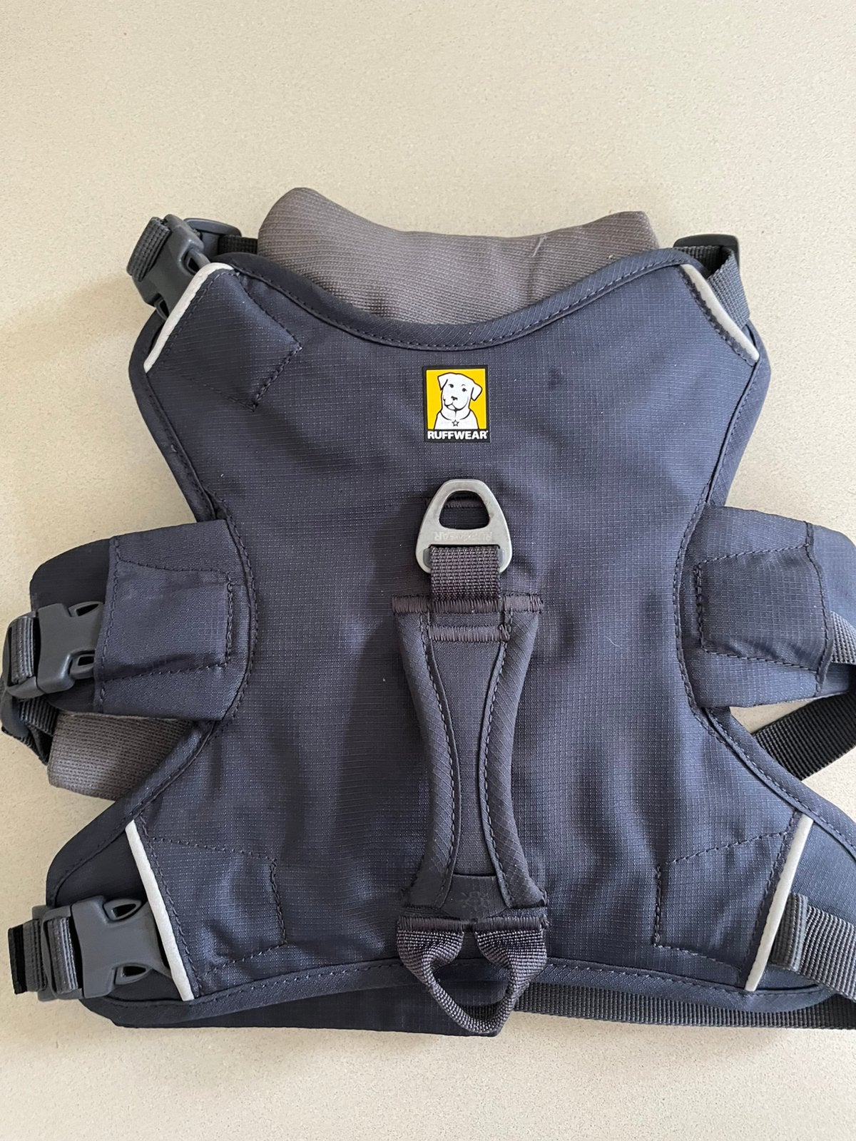 Hondentuig Ruffwear Webmaster XS Basalt Grey, Dieren en Toebehoren, Hondenkleding, Zo goed als nieuw, Hondentuigje, XS, Ademend