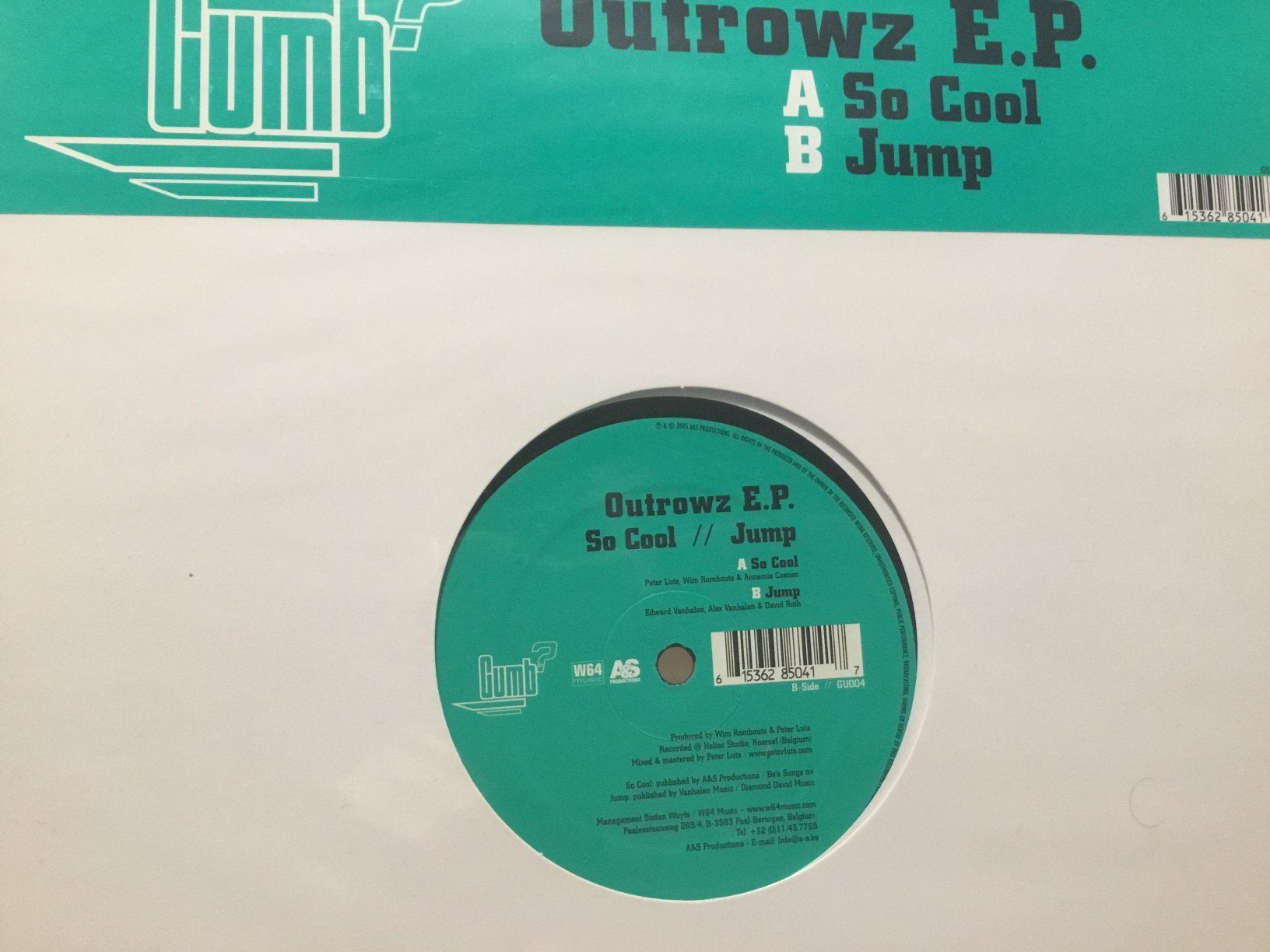 Outrowz. E.P., Cd's en Dvd's, Vinyl | Dance en House, Ophalen of Verzenden, Zo goed als nieuw