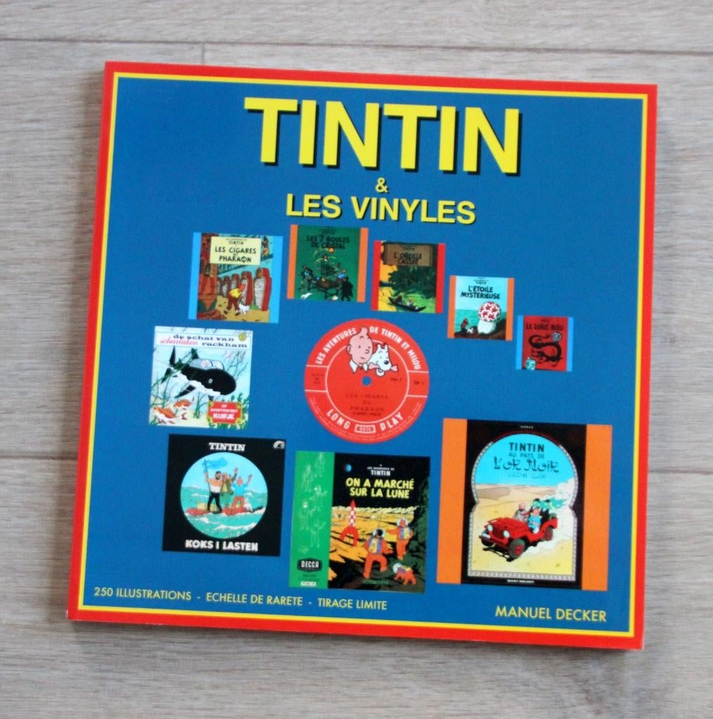 Kuifje en de LP's Tintin & les vinyles Hergé Zeldzaam! Rare!, Envoi, Tintin, Neuf