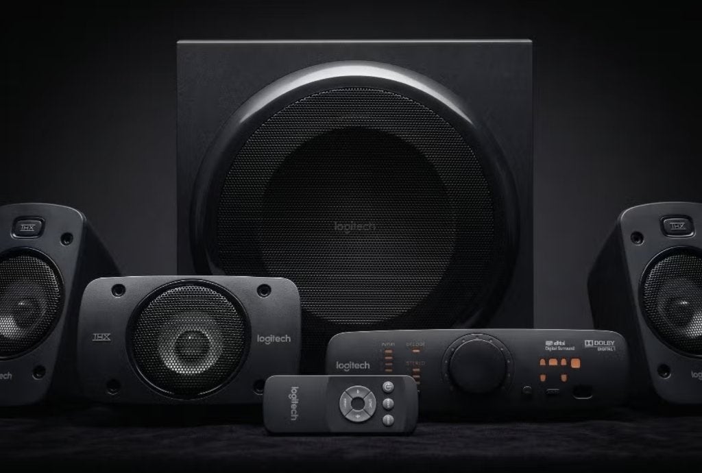 Logitech Z906 5.1 Surround Sound System, Ophalen of Verzenden, Gebruikt, Speakers, Overige merken