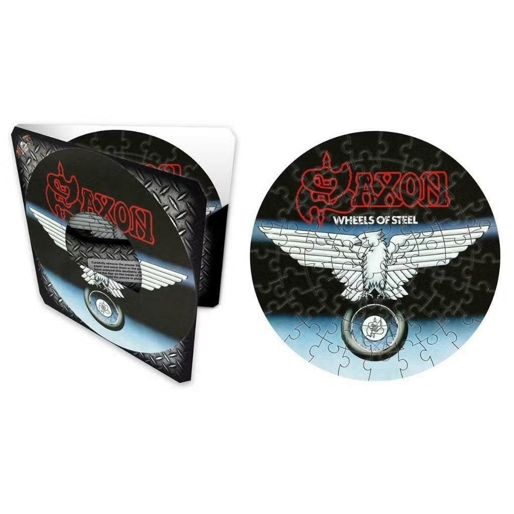 Saxon Wheels of Steel Puzzel officiële band merchandise, Ophalen of Verzenden, Nieuw