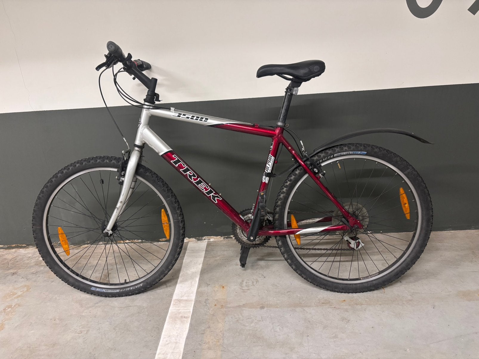 Fiets trek, Ophalen, Gebruikt, Heren, Geen vering