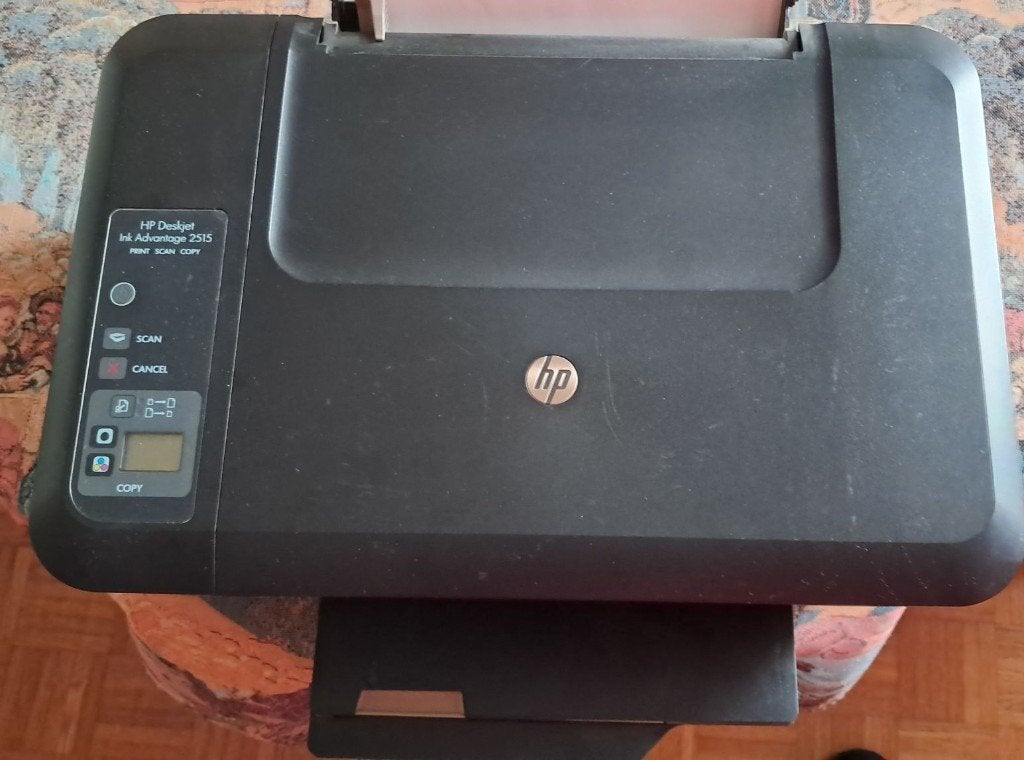 Imprimante HP all-in-one 2515 état de marche sans cartouches, Enlèvement, Imprimante