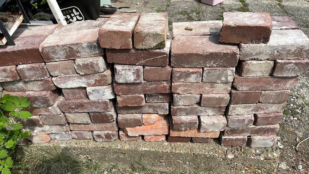 Oude bakstenen, Doe-het-zelf en Bouw, Metselstenen, Ophalen, Zo goed als nieuw, Bakstenen