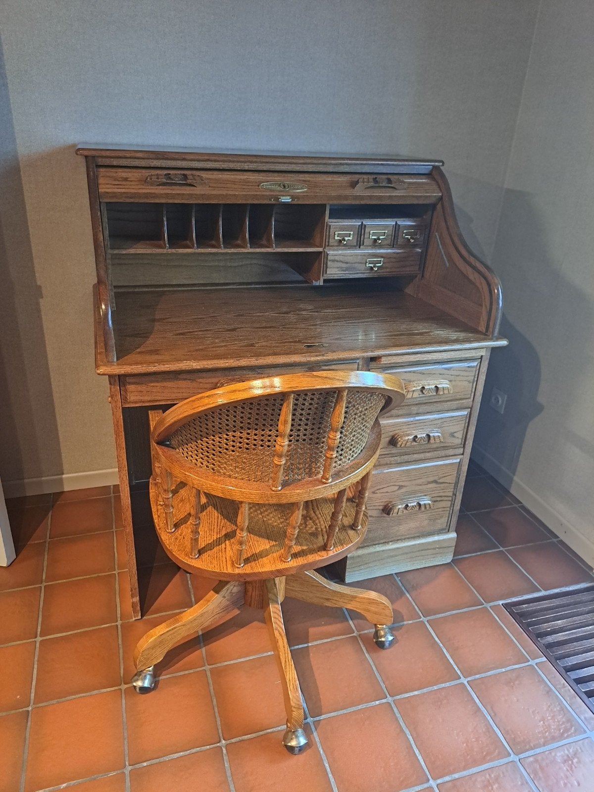 Rolltop desk, Ophalen, Gebruikt, Country collection