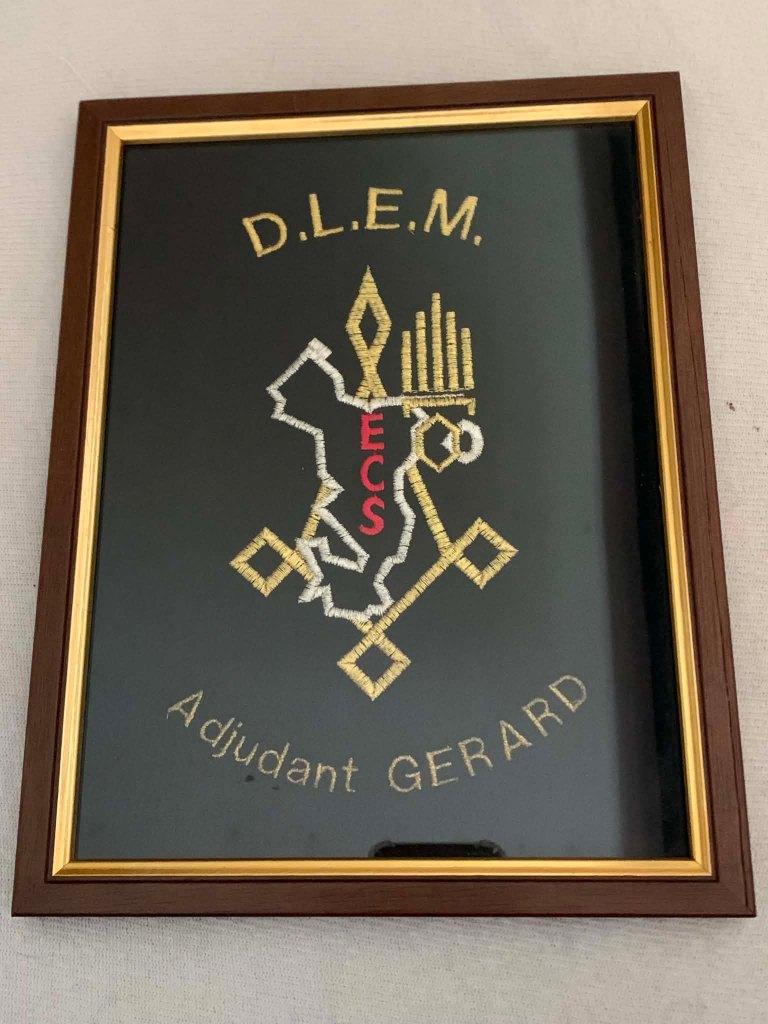 Kader, Legioinaire Francais, D.L.E.M. Adjudant GERARD, ECS, Enlèvement ou Envoi, Armée de terre, Objet d'art