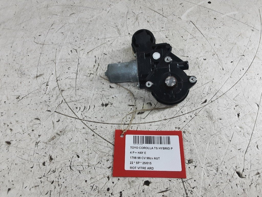 MOTOR RAAMMECHANIEK RECHTS ACHTER Toyota Corolla (E21), Gebruikt, Mevr. I. Hauben, Achter, Toyota