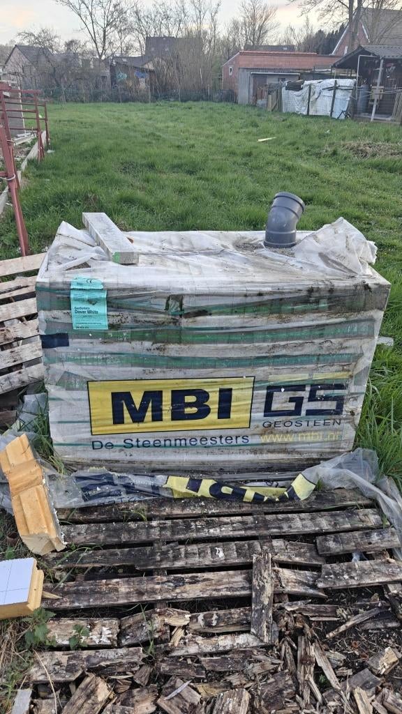 MBI GeoStylistix Dover White, Doe-het-zelf en Bouw, Ophalen, Nieuw, Beton