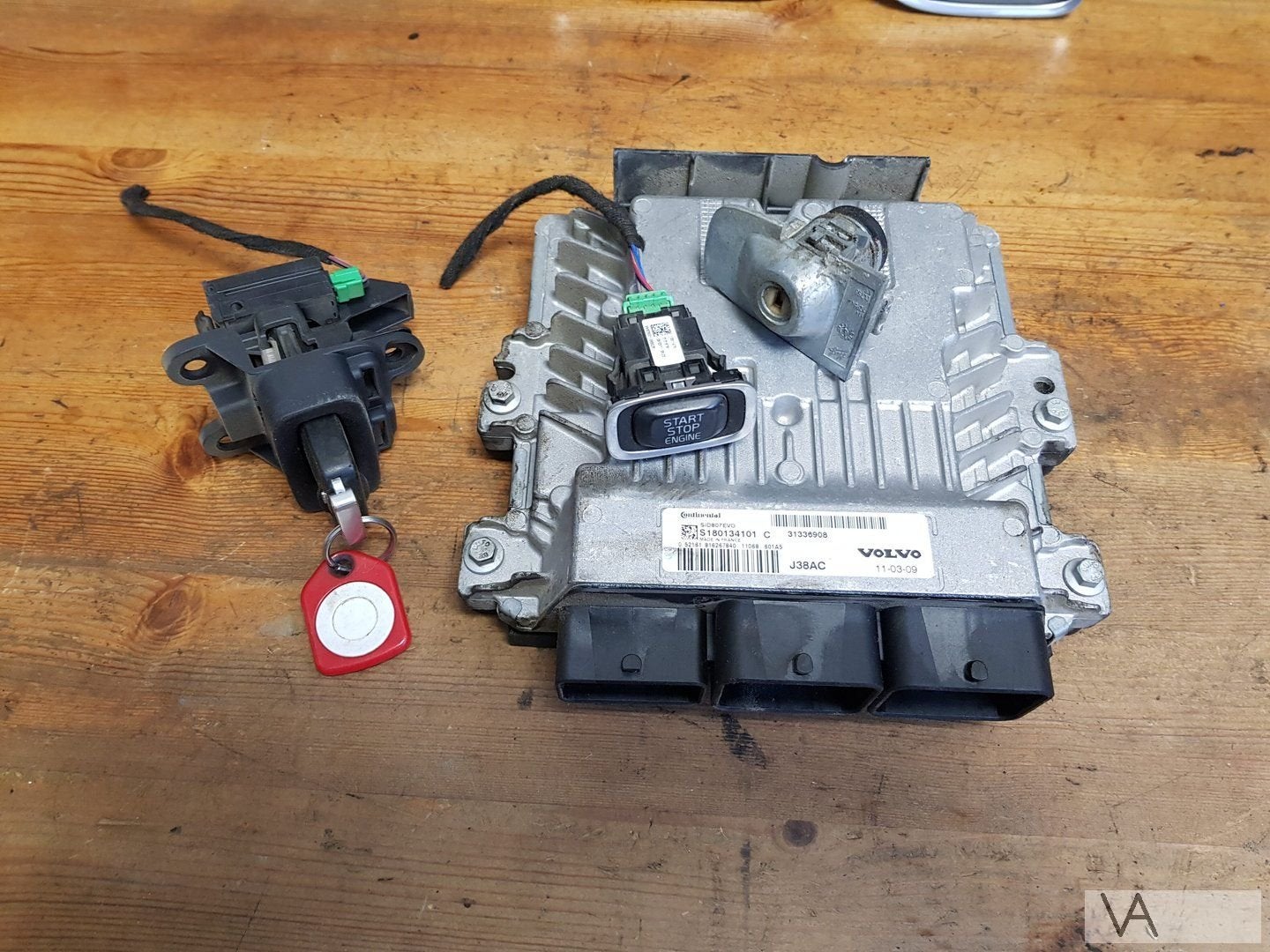 Volvo S60 en V60 2010 - 2013 1.6 diesel DrivE ecu + sleutels, Gebruikt, -, -, Ophalen of Verzenden