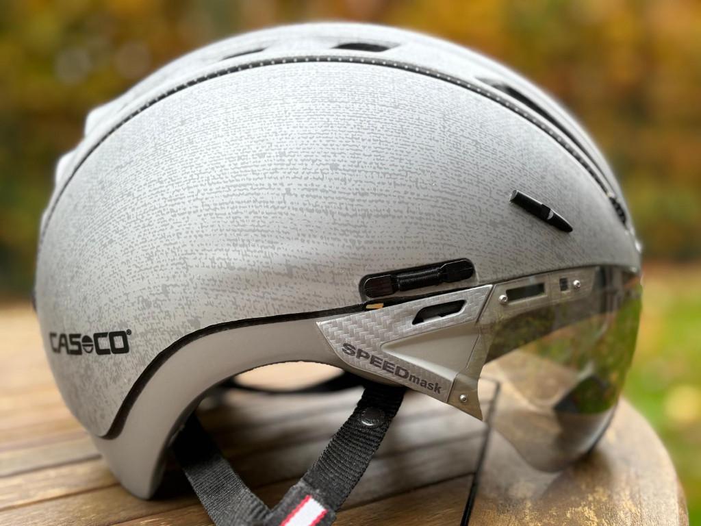 CASCO Roadster helm met vizier (M 55–57) – zo goed als nieuw, Fietsen en Brommers, Ophalen, M, Zo goed als nieuw, Casco