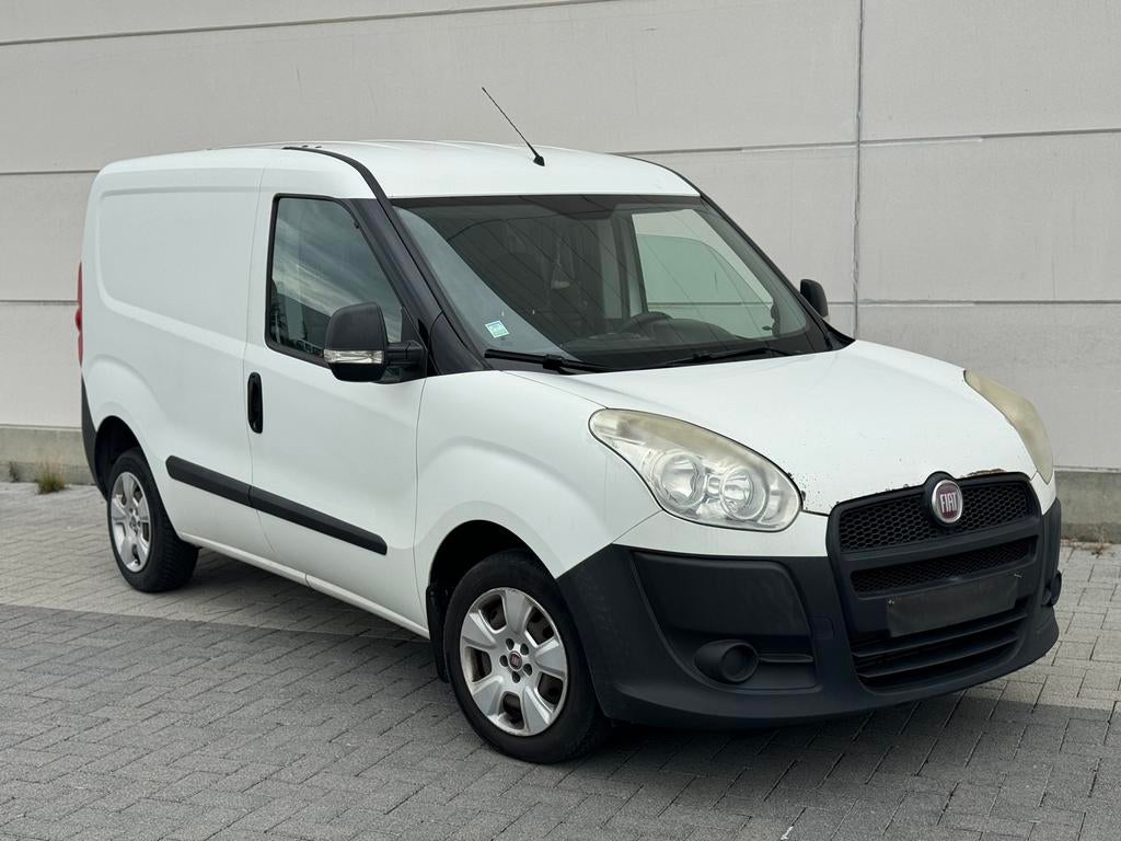 Fiat Doblo 1.3d Euro5 100% betrouwbaar werkbus, Euro 5, Wit, Bedrijf, Grijs