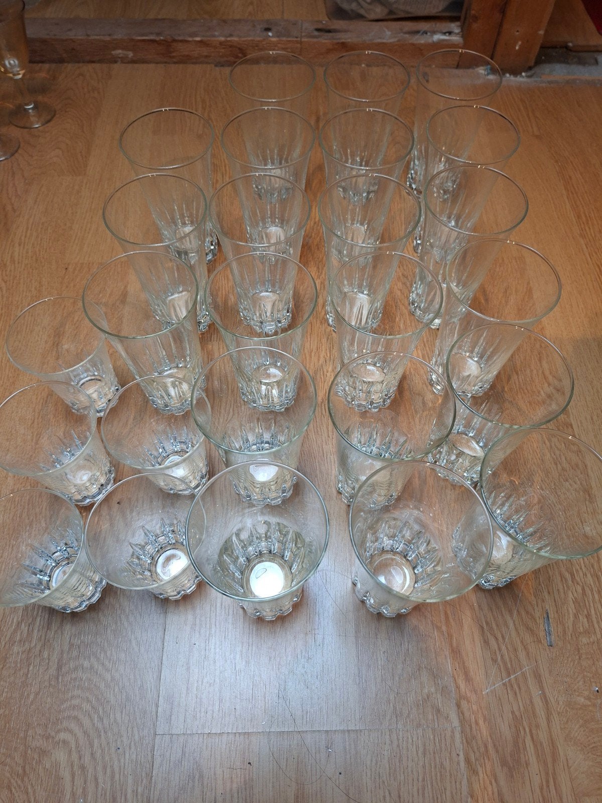 27 très beaux verres Luminarc