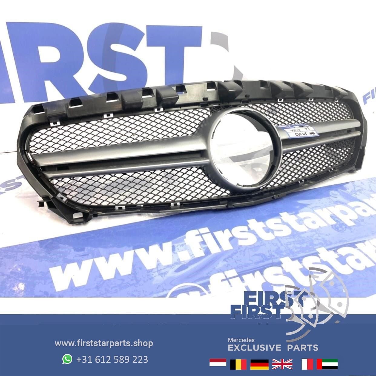 W117 C117 CLA 45 AMG GRIL origineel Mercedes CLA 2013-2016, Gebruikt, -, Ophalen of Verzenden, Bumper