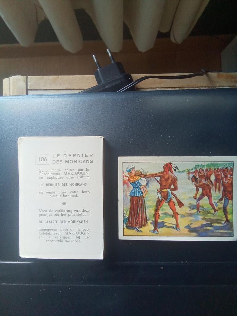 Images Martougin (Le dernier des mohicans), Collections, Enlèvement ou Envoi