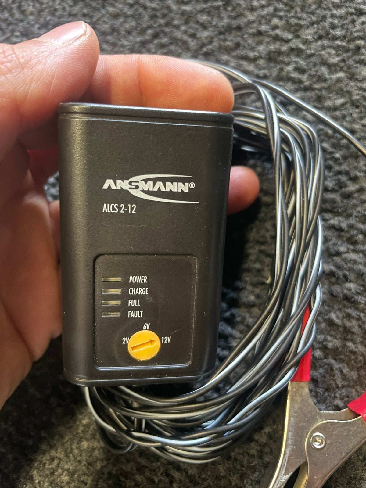 Acculader Ansmann ALCS 2-12 Loodaccu, Audio, Tv en Foto, Opladers, Ophalen of Verzenden, Zo goed als nieuw