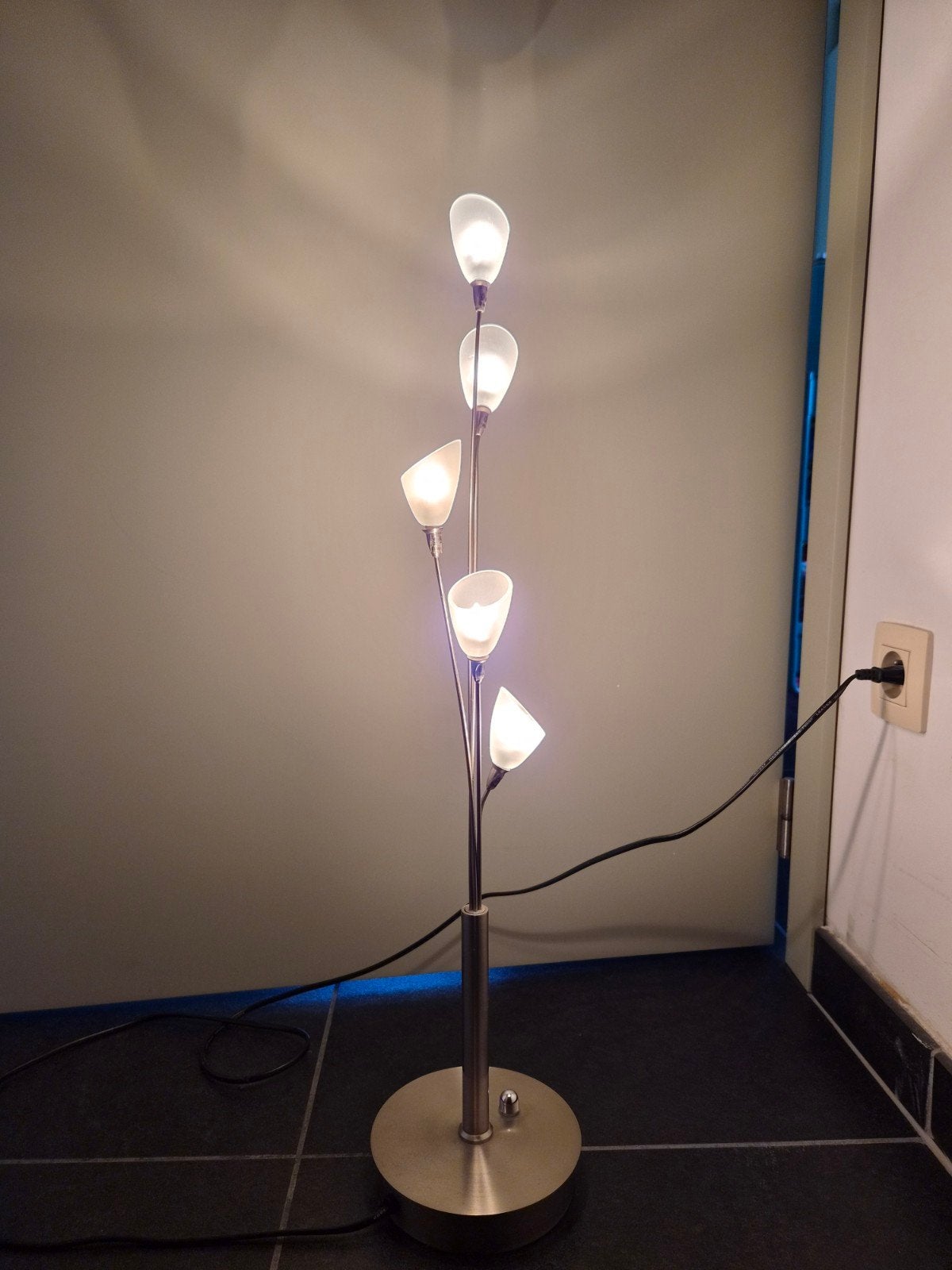 lamp, Huis en Inrichting, Ophalen, Zo goed als nieuw, Metaal, Minder dan 100 cm