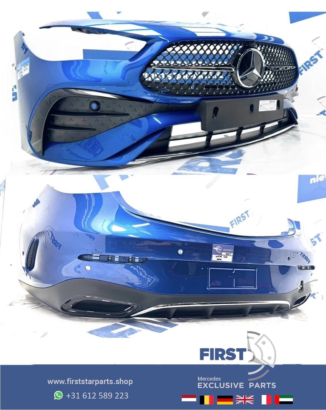 CLE C236 AMG PAKKET A236 W236 AMG VOORBUMPER + ACHTERBUMPER, Autos : Pièces & Accessoires, Utilisé, Avant, -, -