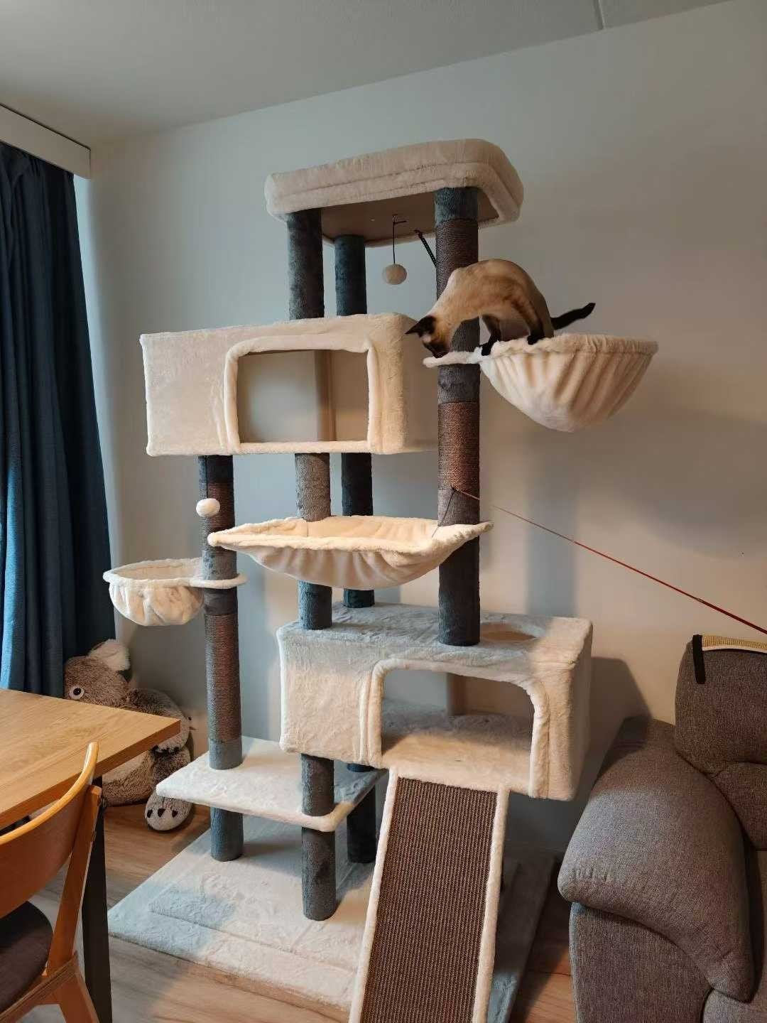 XXL Kattenkrabpaal 209cm  Extra Stevig Voor Maine Coon Meerd, Enlèvement ou Envoi, Griffoir