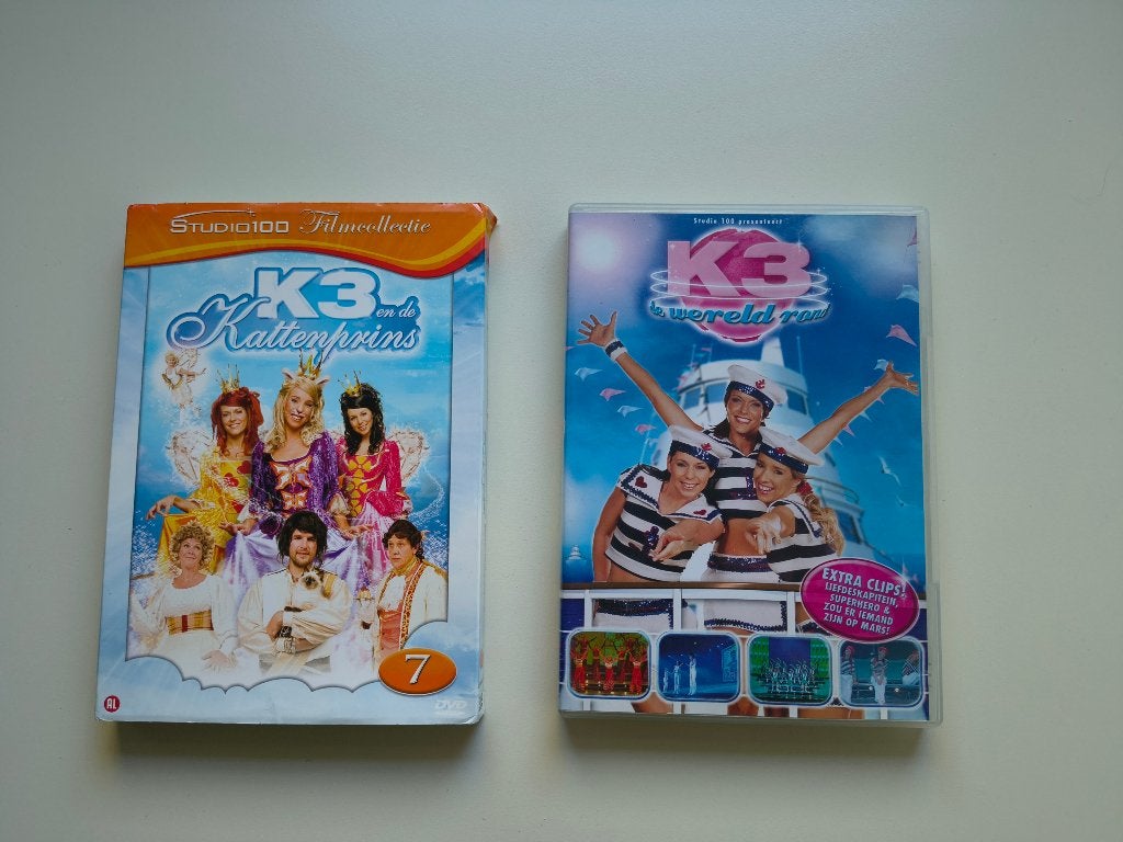 Dvd K3, Ophalen of Verzenden, Zo goed als nieuw