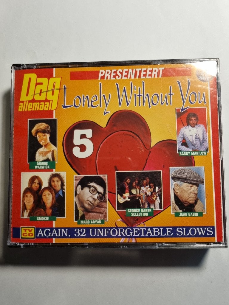 Lonely Without You 5 - Again, 32 Unforgetable Slows, Cd's en Dvd's, Ophalen of Verzenden, Gebruikt