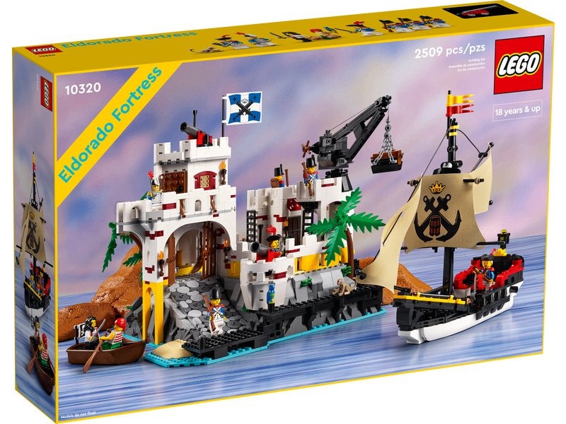 Lego 10320 Icons Eldorado Fort Fortress NIEUW, Neuf, Lego, Ensemble complet, Enlèvement