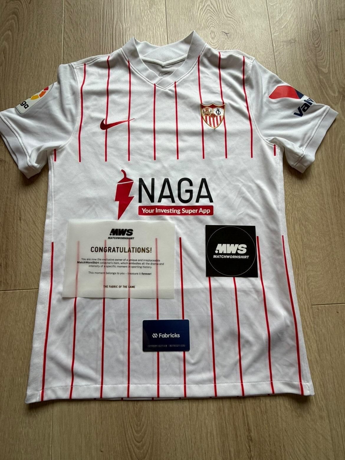 Matchworn Fernando shirt, Ophalen of Verzenden, Zo goed als nieuw, Shirt