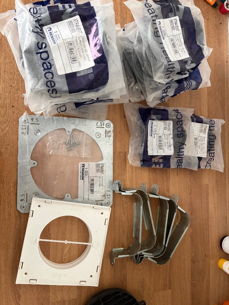 Renson Easyflex buizen en onderdelen, Bricolage & Construction, Ventilation & Extraction, Neuf, Ventilateur et Extracteur, Enlèvement
