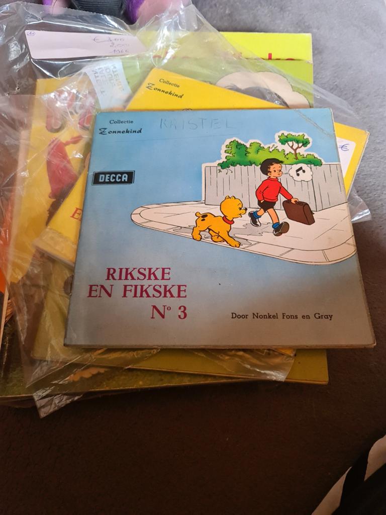Rikske en fikske, Boeken, Ophalen